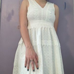 Altar’d State White Lace Dress